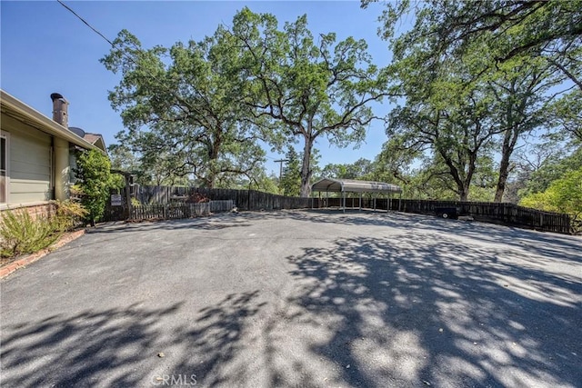 790 Manzanita St, Lakeport, CA 95453 - view of yard featuring a carport and driveway