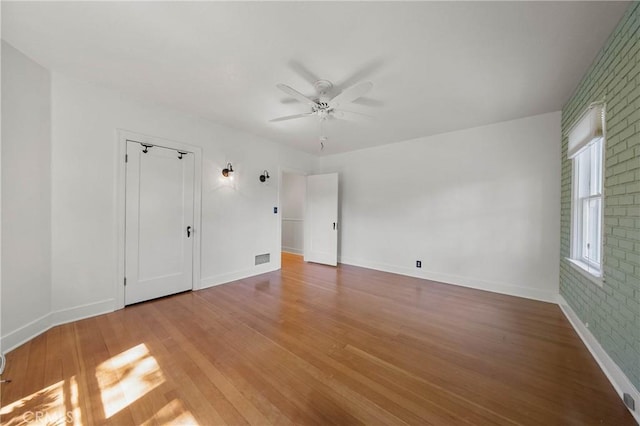 790 Manzanita St, Lakeport, CA 95453 - unfurnished bedroom featuring light wood finished floors and a ceiling fan