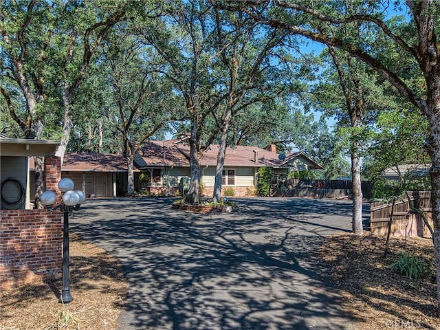 790 Manzanita St, Lakeport, CA 95453 - view of front of house featuring brick siding and driveway