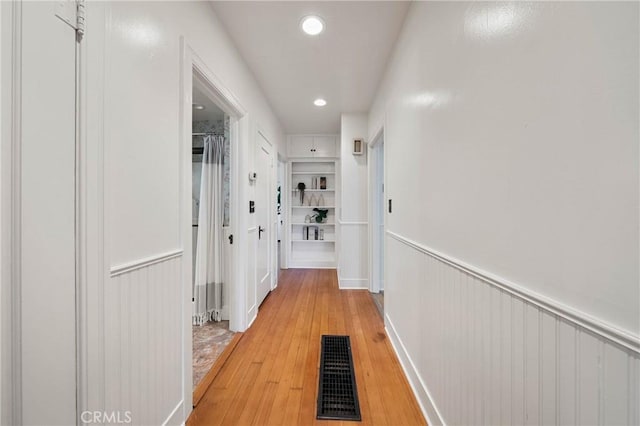790 Manzanita St, Lakeport, CA 95453 - corridor with light wood-type flooring and recessed lighting