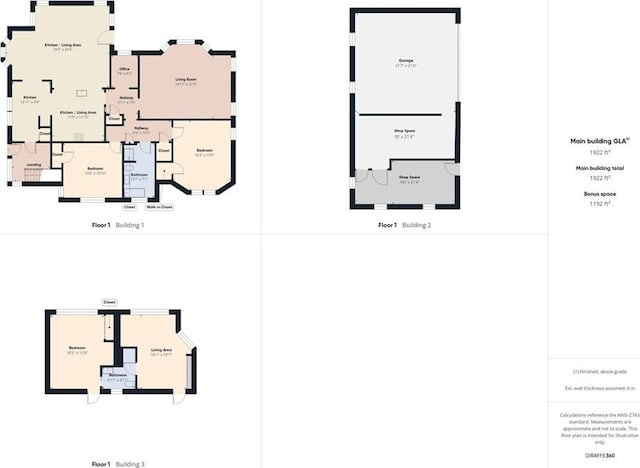 790 Manzanita St, Lakeport, CA 95453 - view of property floor plan