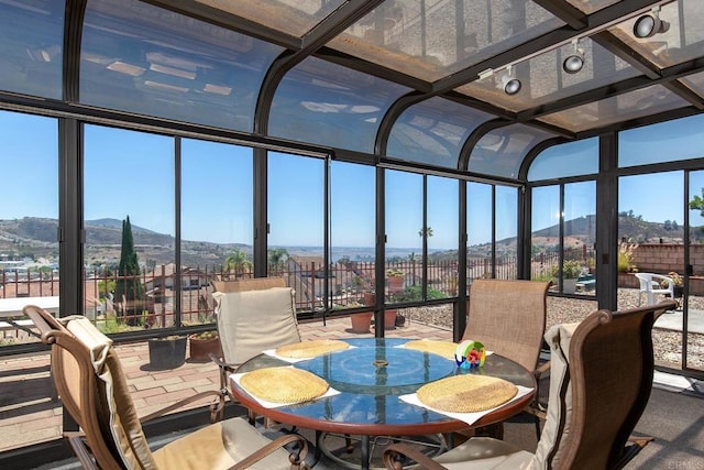 10323 Pine Grove St, Spring Valley, CA 91978 - sunroom / solarium with a mountain view
