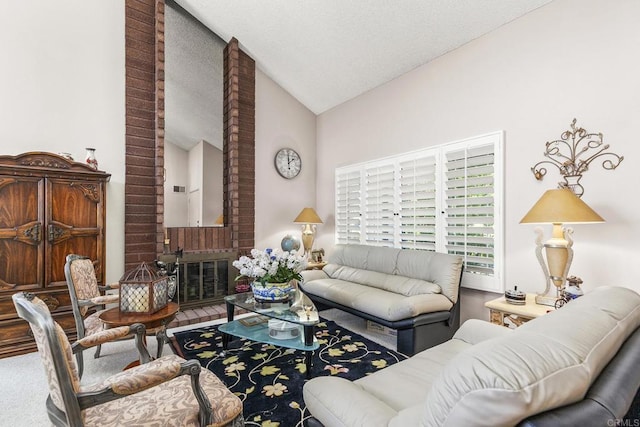 10323 Pine Grove St, Spring Valley, CA 91978 - living room featuring high vaulted ceiling