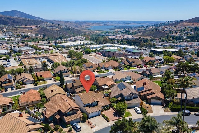 10323 Pine Grove St, Spring Valley, CA 91978 - aerial view of property and surrounding area with nearby suburban area