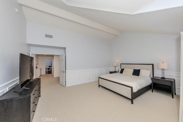4330 E Cornwall Ave, Orange, CA 92867 - bedroom featuring light colored carpet and wainscoting