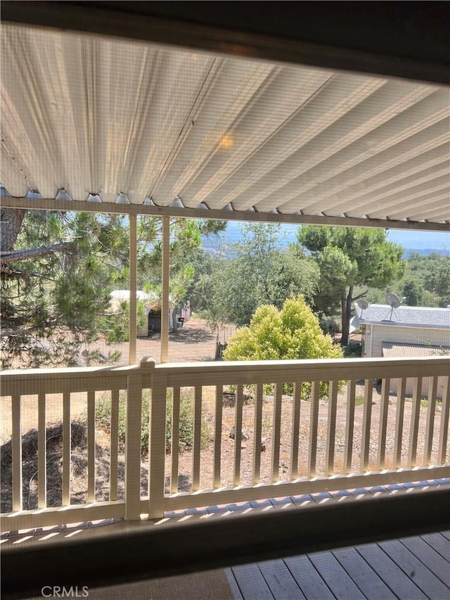 38150 Sumac Ln, Squaw Valley, CA 93675 - view of wooden deck