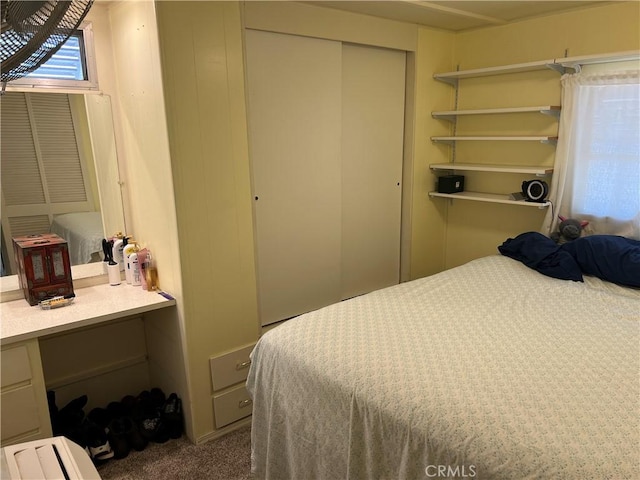 38150 Sumac Ln, Squaw Valley, CA 93675 - carpeted bedroom featuring a closet