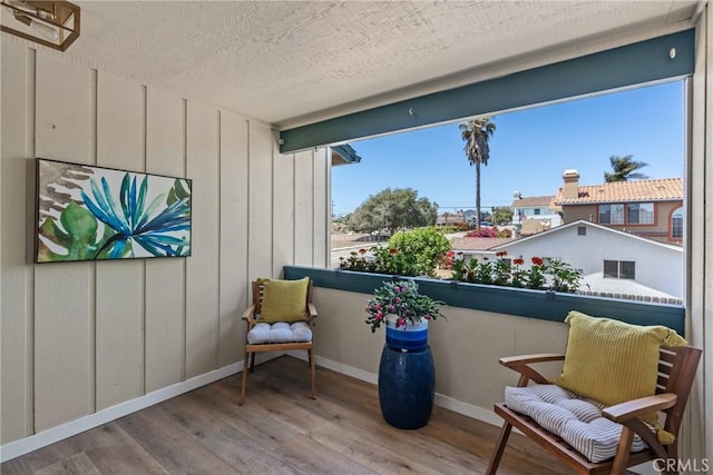 242 N 10th St Unit 242, Grover Beach, CA 93433 - sitting room featuring wood finished floors and a textured ceiling