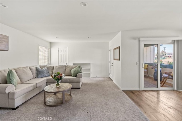 242 N 10th St Unit 242, Grover Beach, CA 93433 - living room with wood finished floors and baseboards