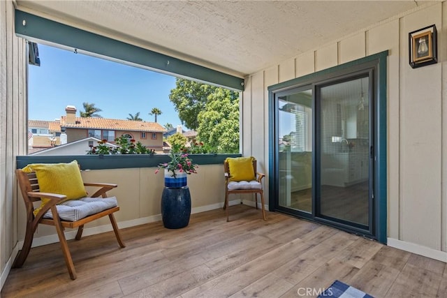 242 N 10th St Unit 242, Grover Beach, CA 93433 - sitting room featuring hardwood / wood-style flooring and baseboards