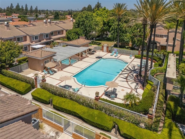 12152 Napoli Dr, Cerritos, CA 90703 - community pool with a patio