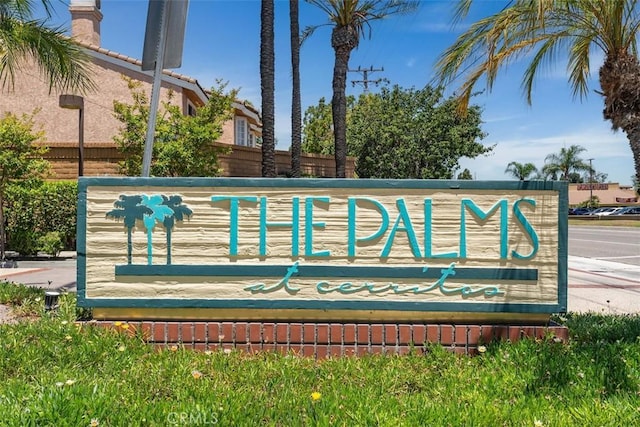 12152 Napoli Dr, Cerritos, CA 90703 - view of community sign