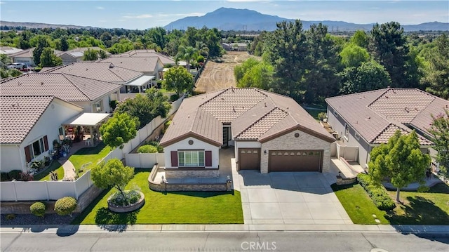 1740 Las Colinas Rd, Beaumont, CA 92223 - aerial view of residential area with a mountain backdrop