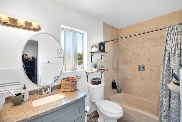 10000 8th Ave, Hesperia, CA 92345 - bathroom featuring shower / bathtub combination with curtain and vanity