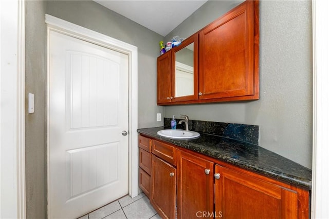 795 E 42nd Pl, Los Angeles, CA 90011 - bathroom with vanity and tile patterned floors