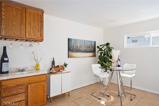 6152 Anthony Ave, Garden Grove, CA 92845 - dining space with light tile patterned flooring