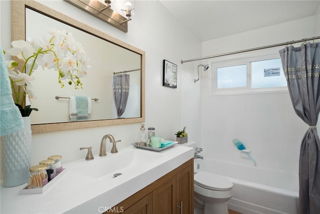 6152 Anthony Ave, Garden Grove, CA 92845 - bathroom featuring shower / bath combination with curtain and vanity