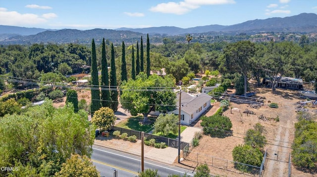 995 S La Luna Ave, Ojai, CA 93023 - drone / aerial view of a mountainous background