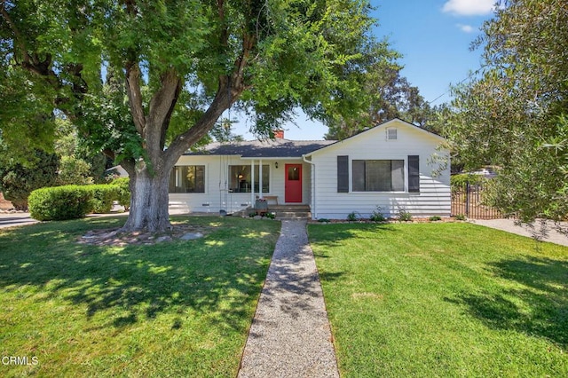 995 S La Luna Ave, Ojai, CA 93023 - single story home with a chimney