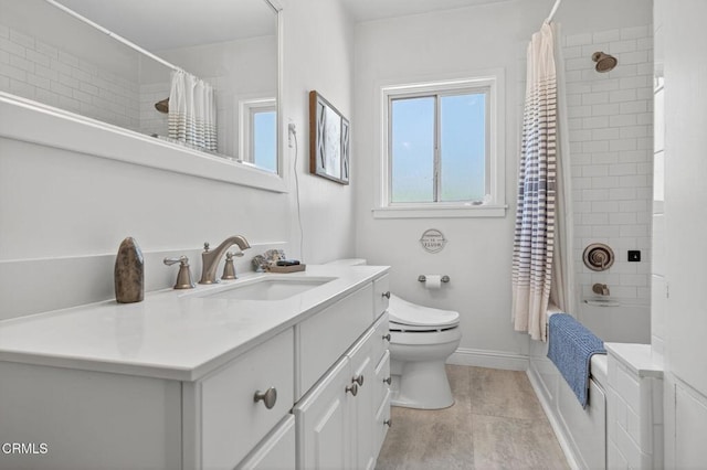 995 S La Luna Ave, Ojai, CA 93023 - bathroom featuring vanity, shower / bath combo, and tile patterned flooring