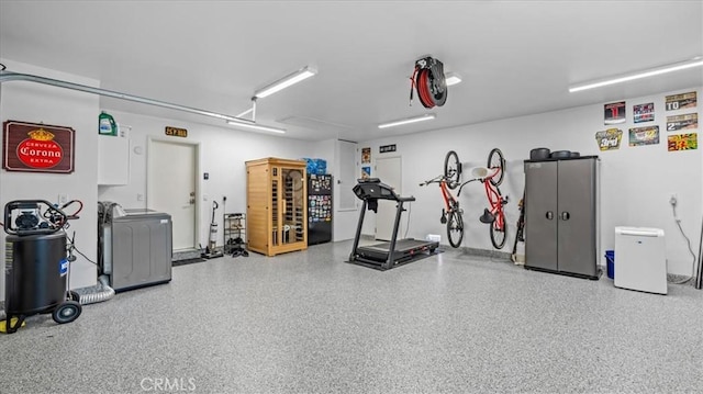 1052 Golden Rain St, Upland, CA 91786 - garage with washer / dryer