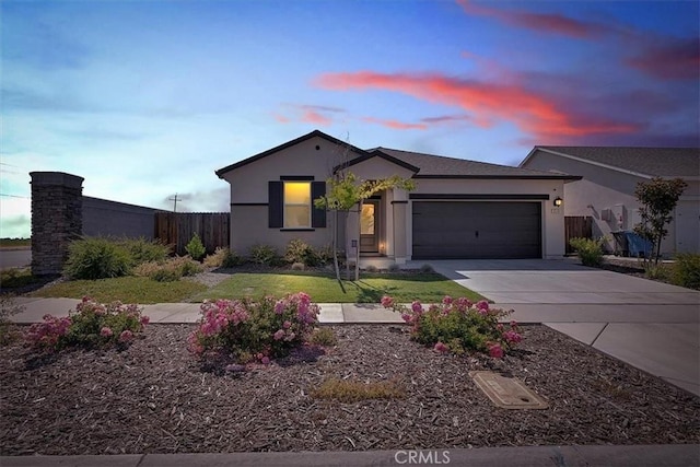 5516 Sunhaven St, Marysville, CA 95901 - single story home with an attached garage, concrete driveway, and stucco siding