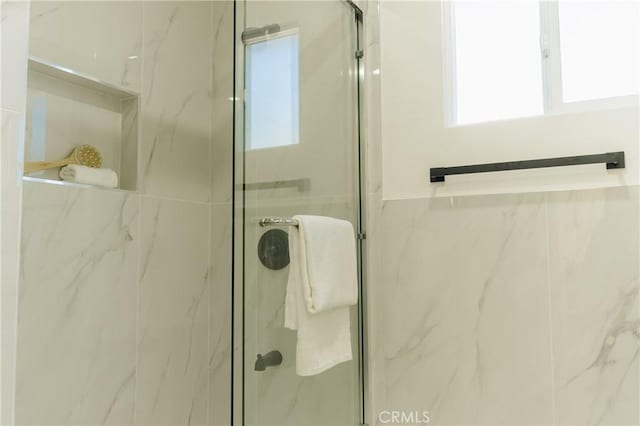 722 W Cully Dr, Orange, CA 92865 - full bathroom featuring a marble finish shower
