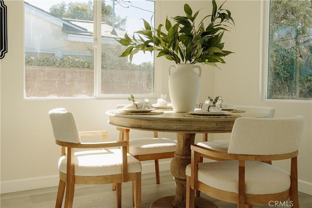 722 W Cully Dr, Orange, CA 92865 - dining area with baseboards