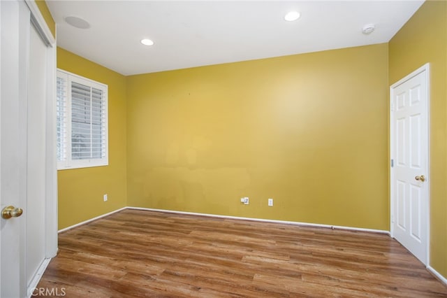 31241 Casera Ct, Menifee, CA 92584 - unfurnished bedroom featuring wood finished floors and recessed lighting