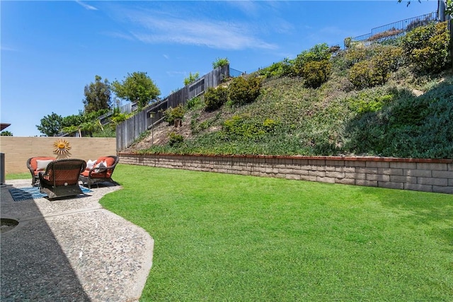 26551 Fresno Dr, Mission Viejo, CA 92691 - fenced backyard featuring a patio