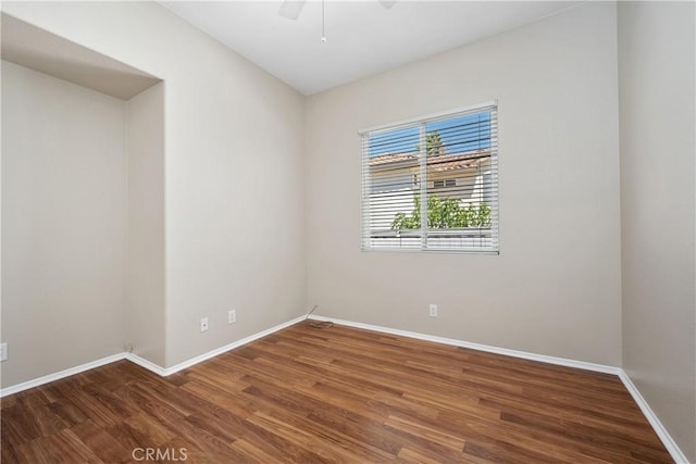 42730 Settlers Rdg, Murrieta, CA 92562 - unfurnished room featuring wood finished floors and ceiling fan
