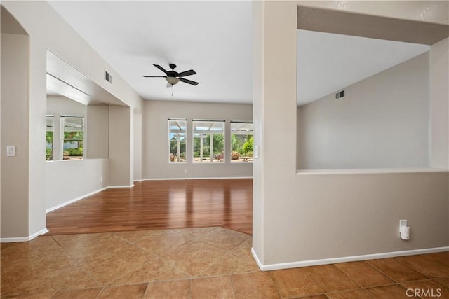 42730 Settlers Rdg, Murrieta, CA 92562 - unfurnished room featuring tile patterned flooring and a ceiling fan