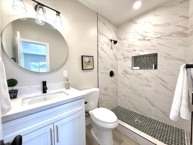 9944 Donner St, Santee, CA 92071 - full bath featuring vanity and tiled shower