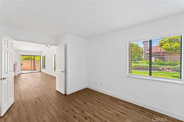 25632 Seaside Dr Unit 140, Dana Point, CA 92629 - spare room with plenty of natural light and wood finished floors