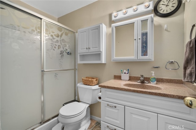 7420 London Ave, Rancho Cucamonga, CA 91730 - bathroom featuring vanity and a shower with door