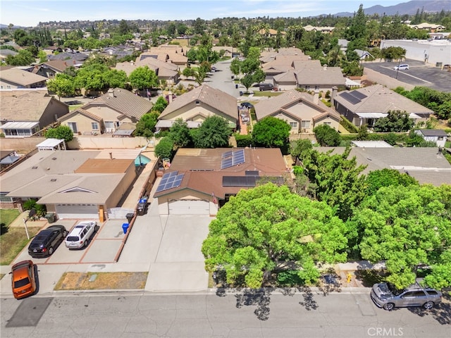 7420 London Ave, Rancho Cucamonga, CA 91730 - aerial view of residential area with a mountain backdrop