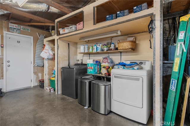 7420 London Ave, Rancho Cucamonga, CA 91730 - laundry area featuring washer and clothes dryer