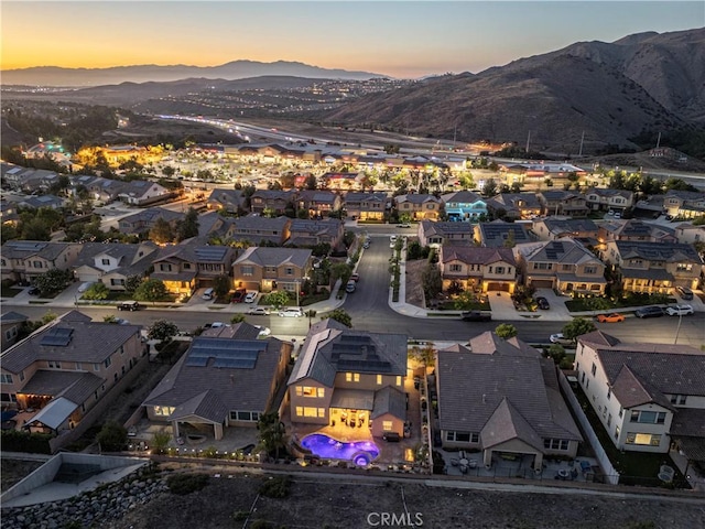 11905 Flicker Cv, Corona, CA 92883 - aerial view of residential area with a mountainous background