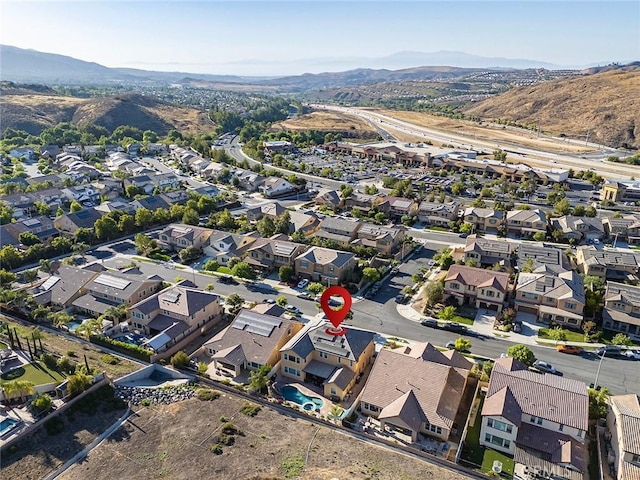 11905 Flicker Cv, Corona, CA 92883 - view of property location with mountains and nearby suburban area