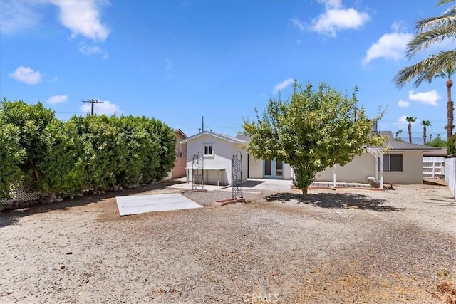 43000 Connecticut St, Palm Desert, CA 92211 - back of house featuring a patio area and stucco siding