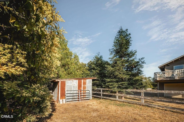 3041 Fairlea Rd, Santa Ynez, CA 93460 - view of yard with a shed