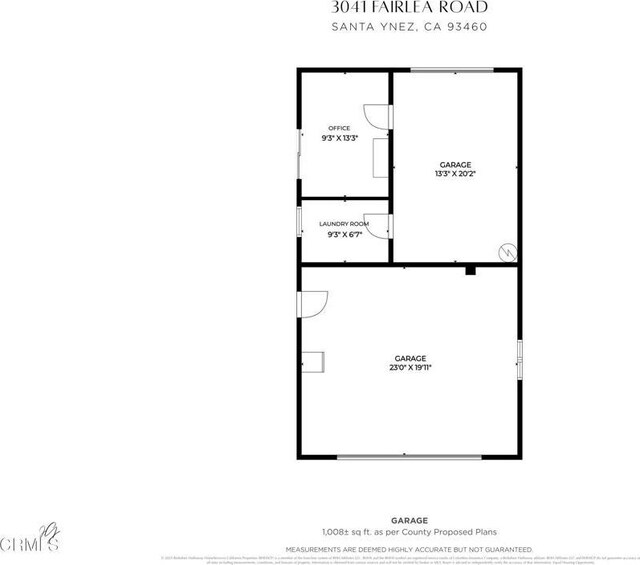 3041 Fairlea Rd, Santa Ynez, CA 93460 - view of floor plan / room layout