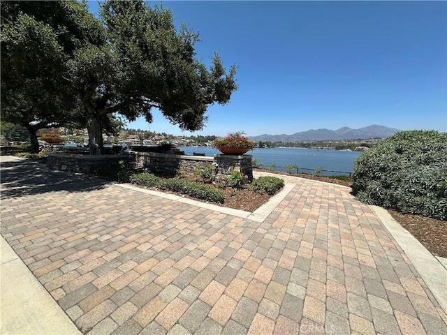 27721 Rubidoux, Mission Viejo, CA 92692 - view of patio / terrace featuring a water and mountain view