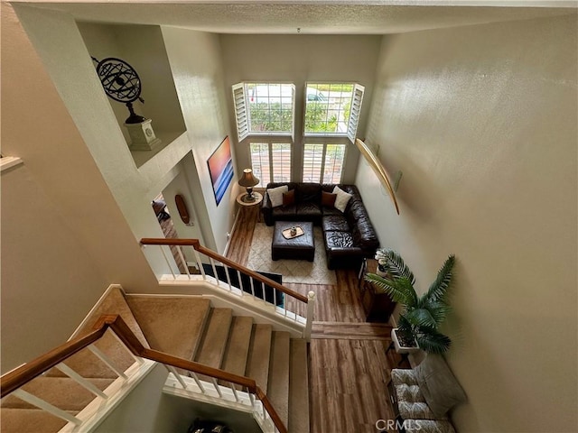 27721 Rubidoux, Mission Viejo, CA 92692 - stairs featuring wood finished floors