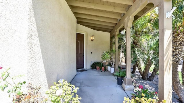2056 Mission Hills Dr, Oxnard, CA 93036 - doorway to property with stucco siding