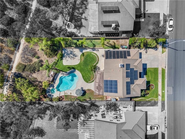 775 Via Blairo, Corona, CA 92879 - aerial view of a pool area