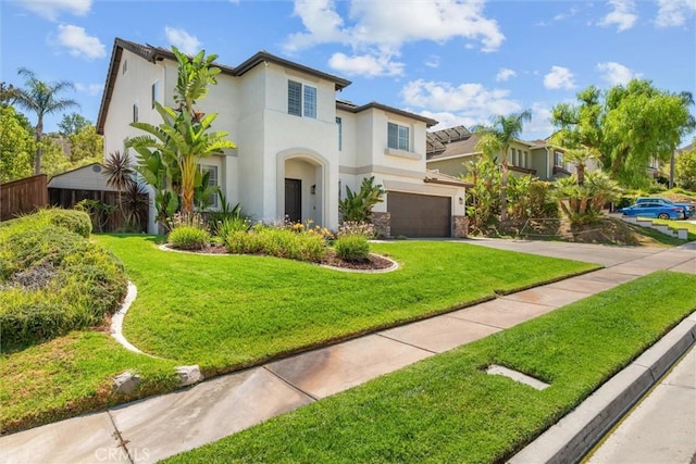 775 Via Blairo, Corona, CA 92879 - mediterranean / spanish house featuring driveway, stucco siding, and an attached garage