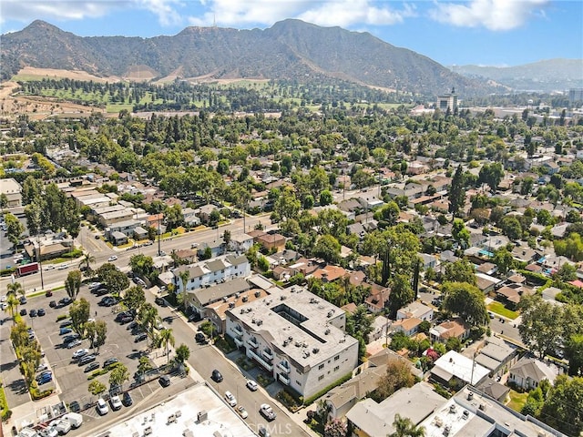525 S Shelton St Unit 205, Burbank, CA 91506 - aerial view of residential area featuring a mountainous background