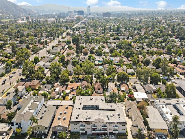 525 S Shelton St Unit 205, Burbank, CA 91506 - aerial perspective of suburban area featuring mountains