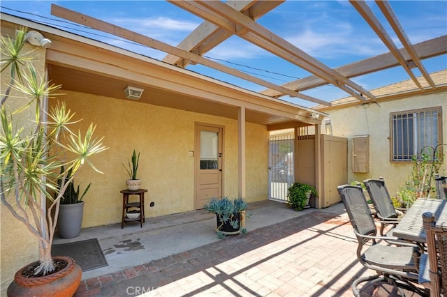 12108 Muriel Dr, Lynwood, CA 90262 - view of patio with a pergola and outdoor dining area